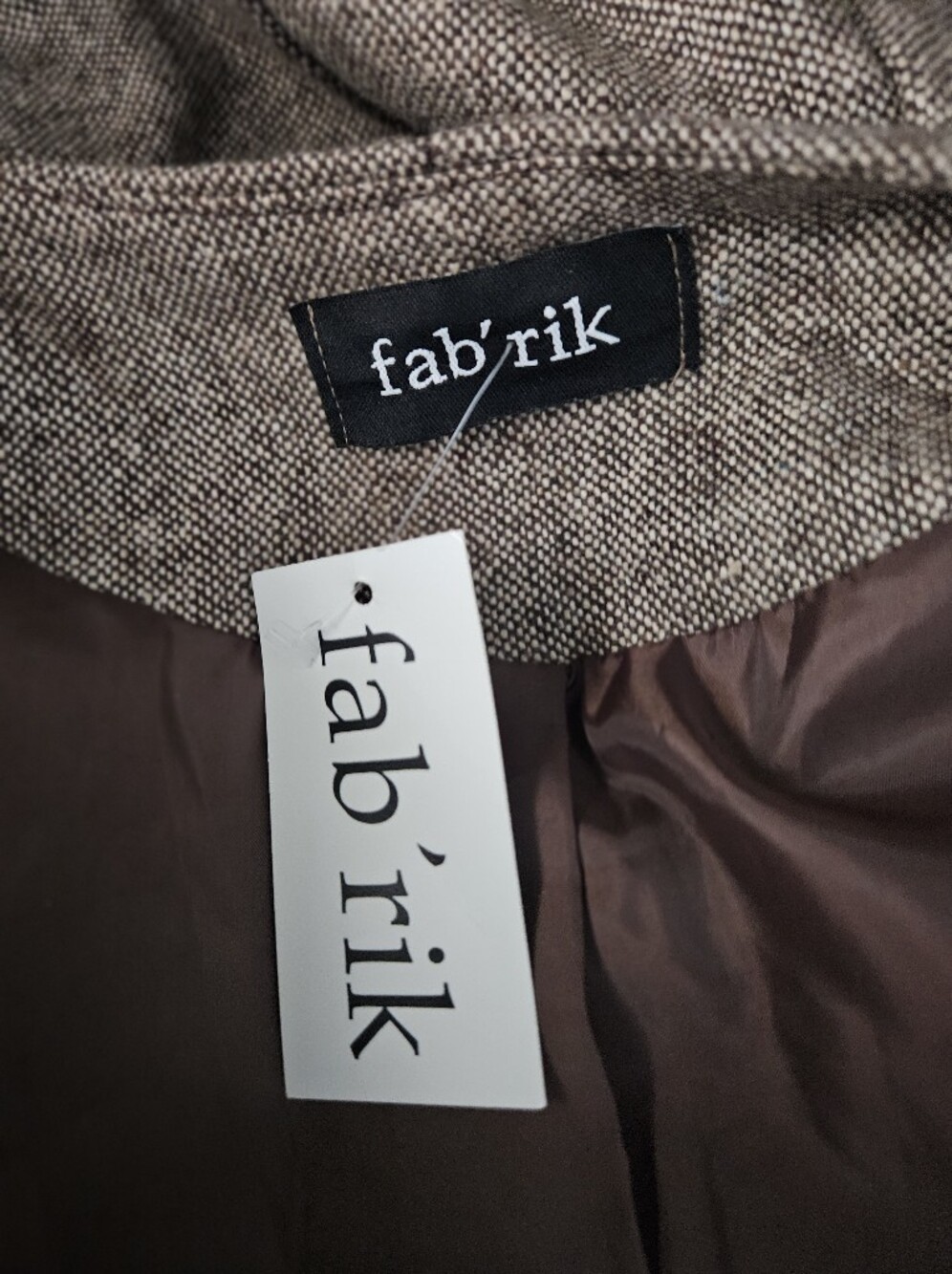 NWT! Fabrik Women's Blazer Jacket Large - Picture 4 of 5